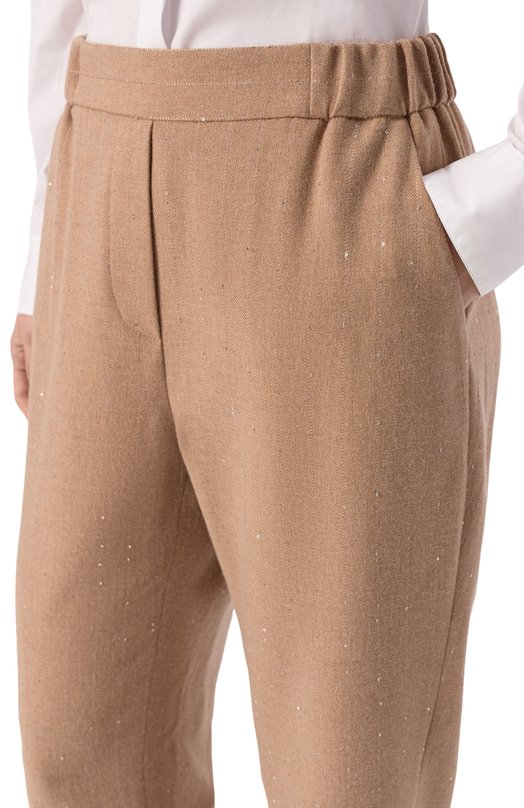 Брюки из шерсти и вискозы Antonelli Firenze N8630P/801D Бежевый  N8630P/801D Фото 5