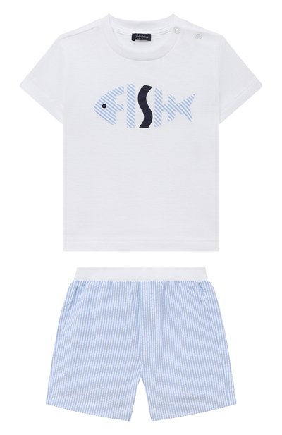 Комплект из футболки и шорт IL GUFO, арт. P23DP417C1078/12M-18M, фото 1