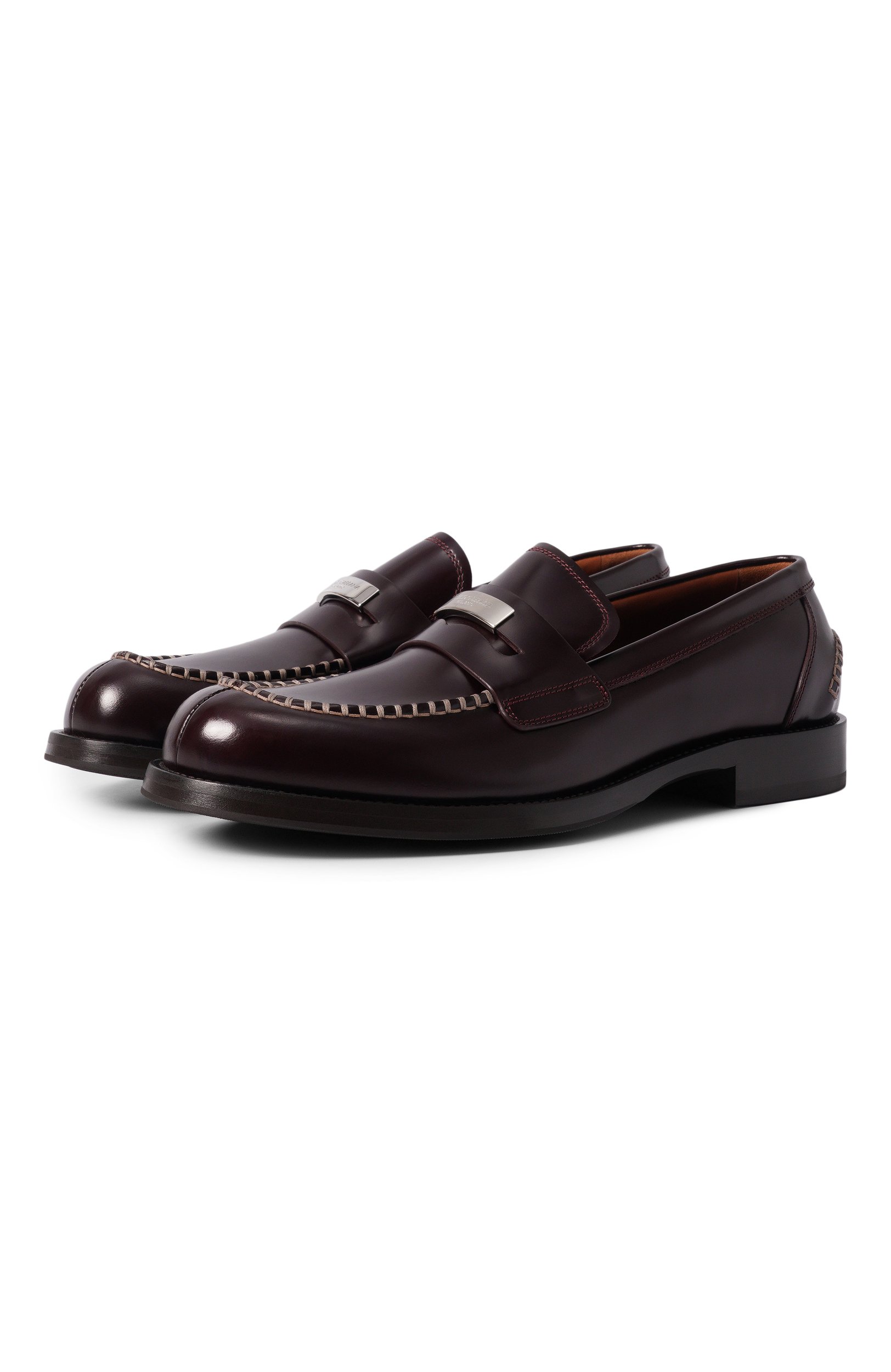 Кожаные пенни-лоферы perugino DOLCE & GABBANA, арт. A30291/A0780, фото 1