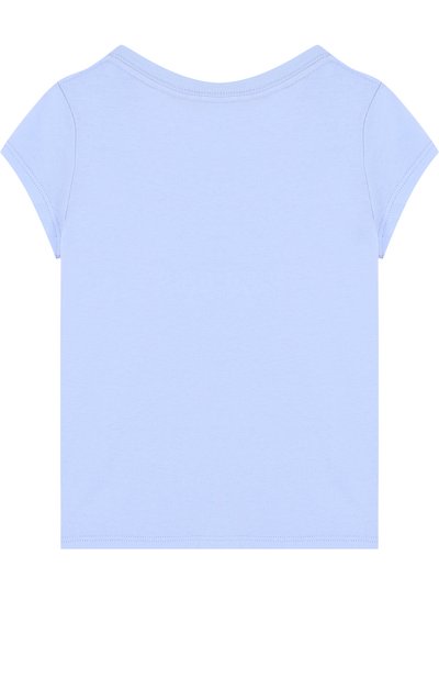 Хлопковая футболка с логотипом бренда POLO RALPH LAUREN, арт. 311688679, фото 2