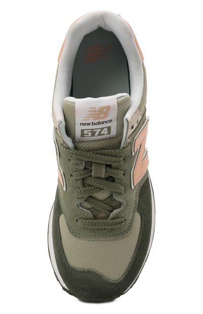 Комбинированные кроссовки 574 classic NEW BALANCE, арт. WL574SZ2/B, фото 5