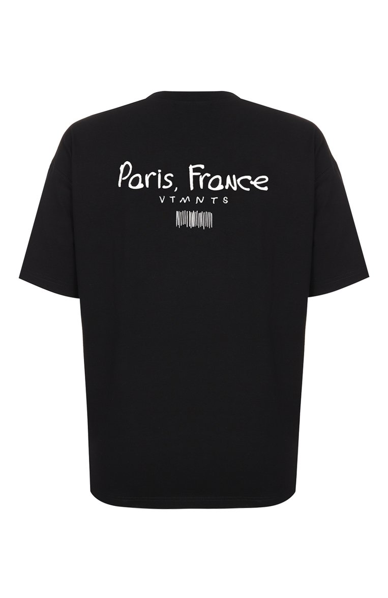 Хлопковая футболка VTMNTS, арт. VL18TR700B, фото 2