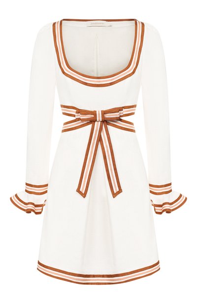 Женское льняное платье ZIMMERMANN, арт. 7506DSUP