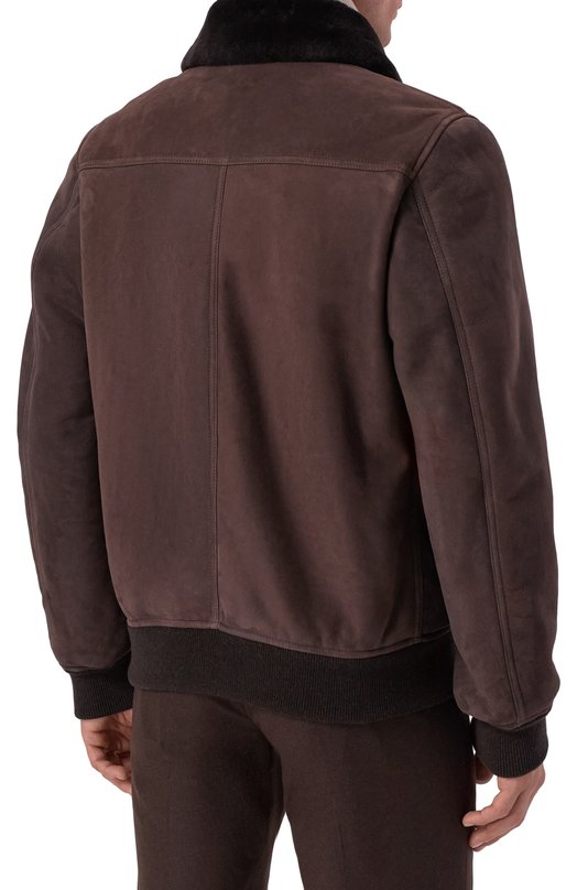 Дубленка из овчины Fiano-ME Moorer FIAN0/ME Коричневый  FIAN0/ME Фото 4