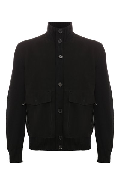 Мужской комбинированный кардиган ZEGNA, арт. 157/UCK70A6