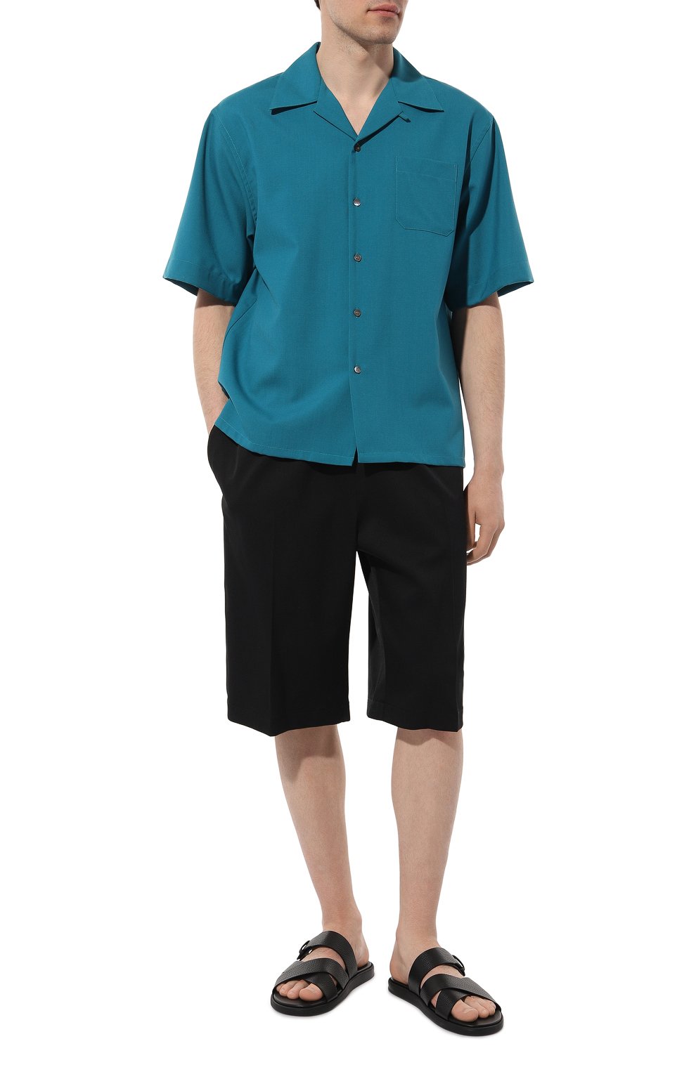 Кожаные шлепанцы DOUCAL'S, арт. DU3299MYK0UF235NN00, фото 2