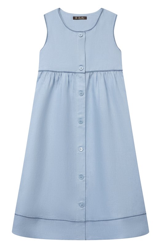 

Льняное платье Loro Piana, Голубой
