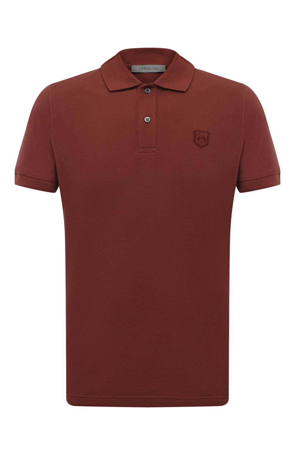 Хлопковое поло CORNELIANI, арт. 93G570-9325045, фото 1