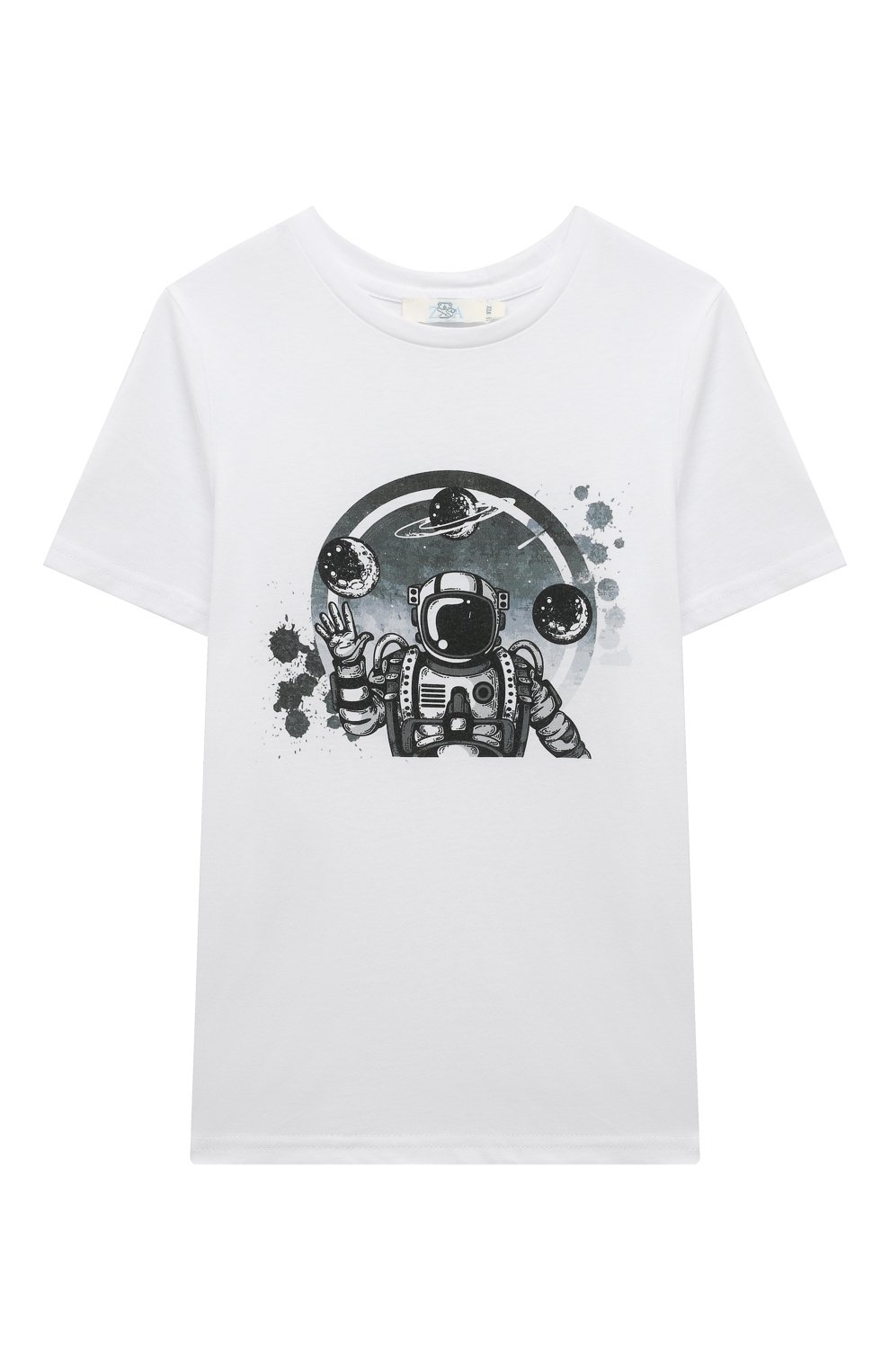 Хлопковая футболка ZHANNA & ANNA, арт. ZAB012063White, фото 1