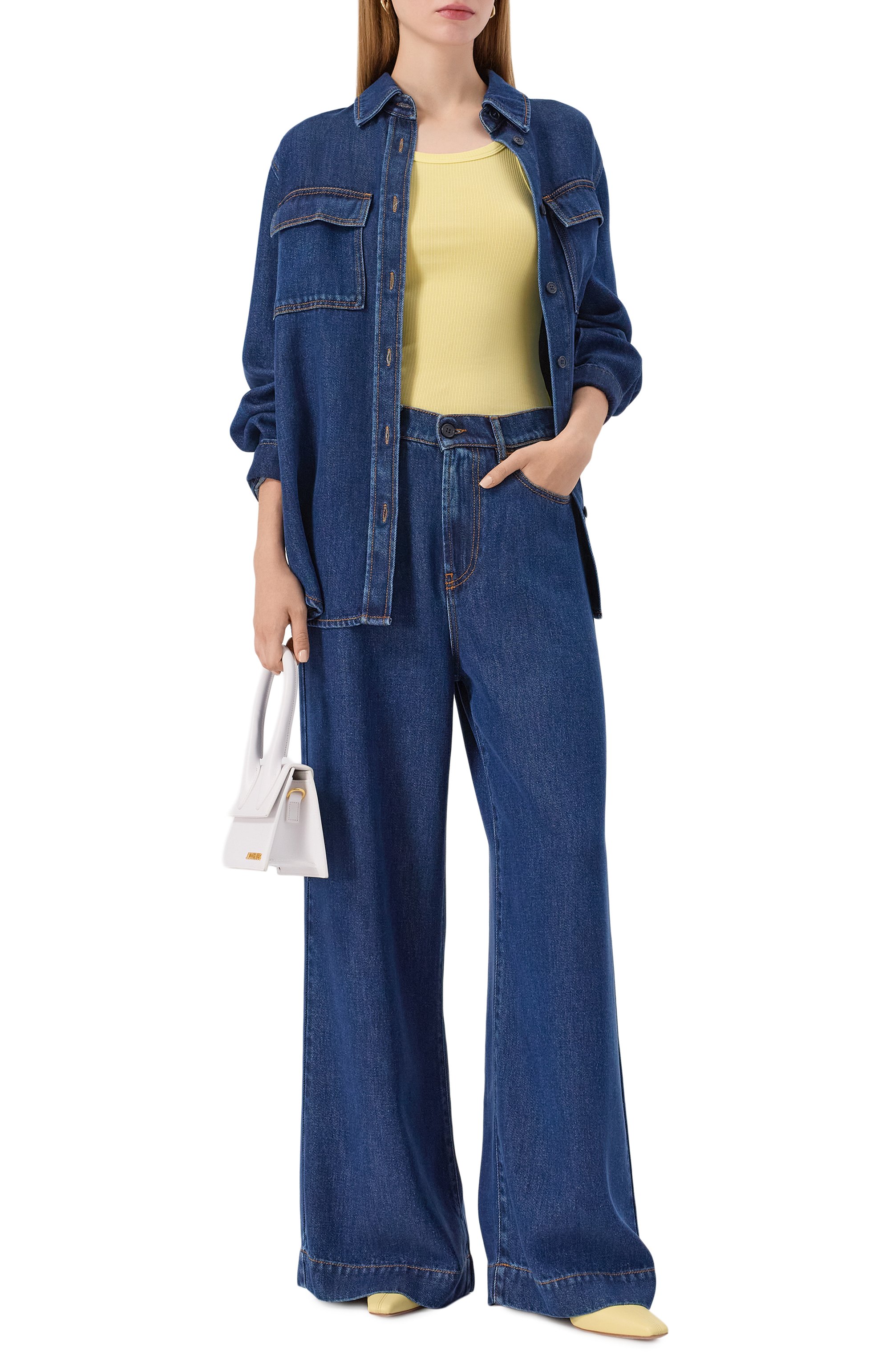 Хлопковая майка JAMES PERSE, арт. WNL3031, фото 2