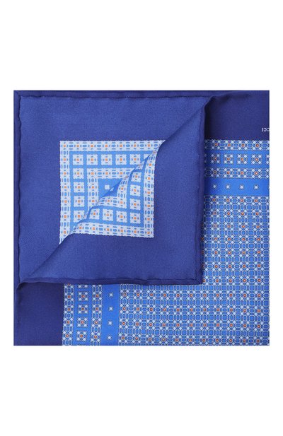 Шелковый комплект из галстука и платка STEFANO RICCI, арт. DH/59101, фото 5