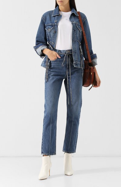 Джинсовая куртка с потертостями PROENZA SCHOULER, арт. WL1839094-DC012, фото 2