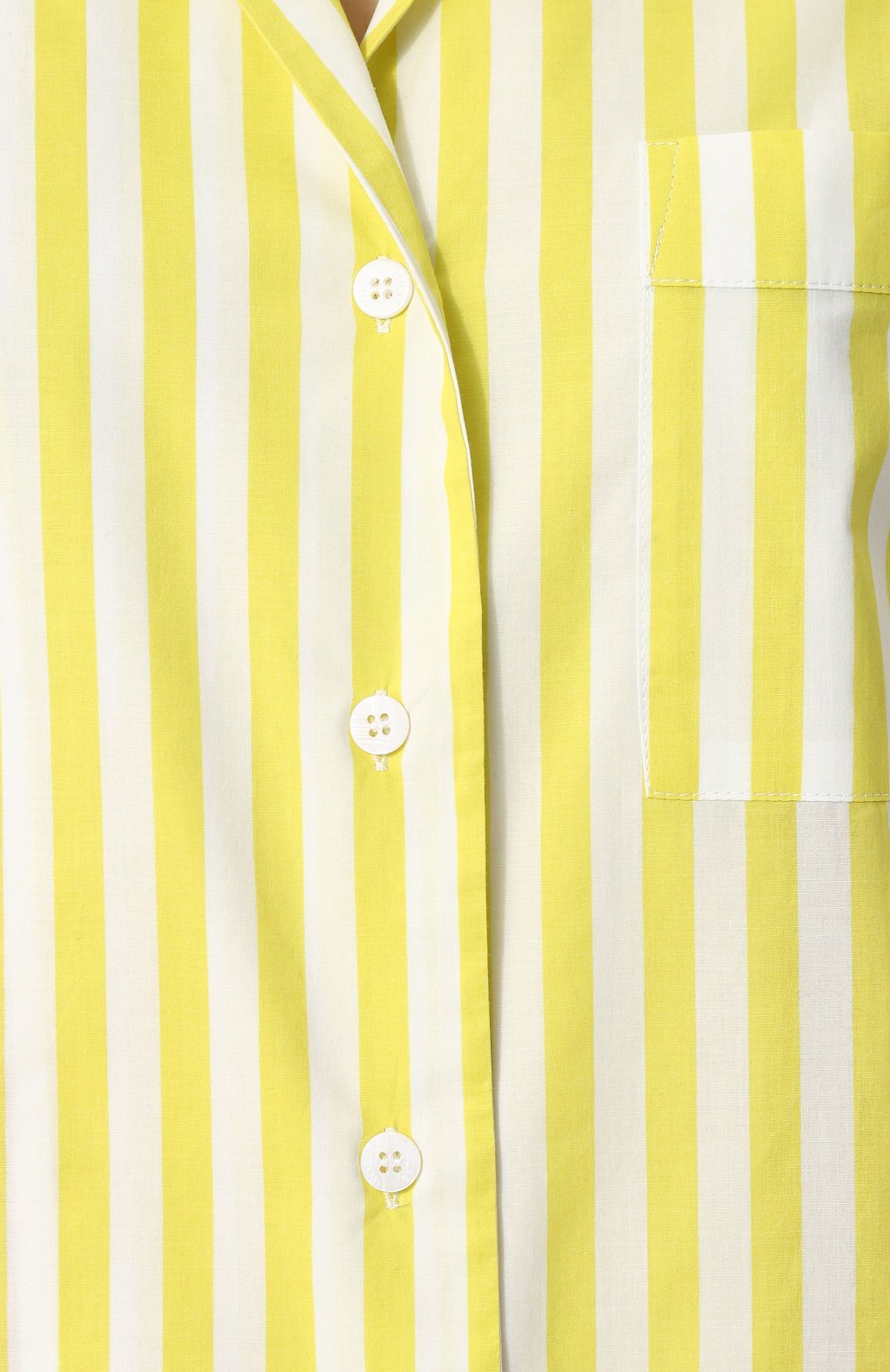 Хлопковая пижама в полоску YOLKE, арт. SS18-02C-HBS-CI, фото 6