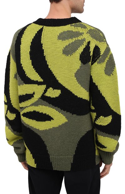 Шерстяной свитер DRIES VAN NOTEN, арт. 202-21232-1703, фото 4