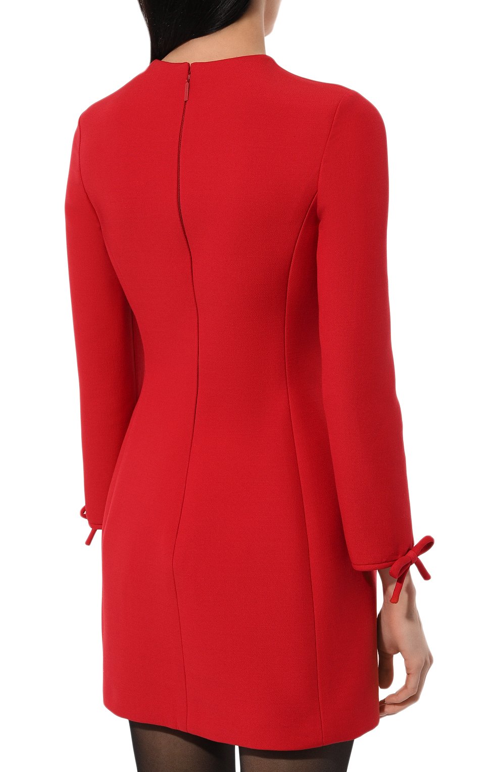 Платье из шерсти и шелка VALENTINO, арт. 5B3VA9S71CF, фото 4