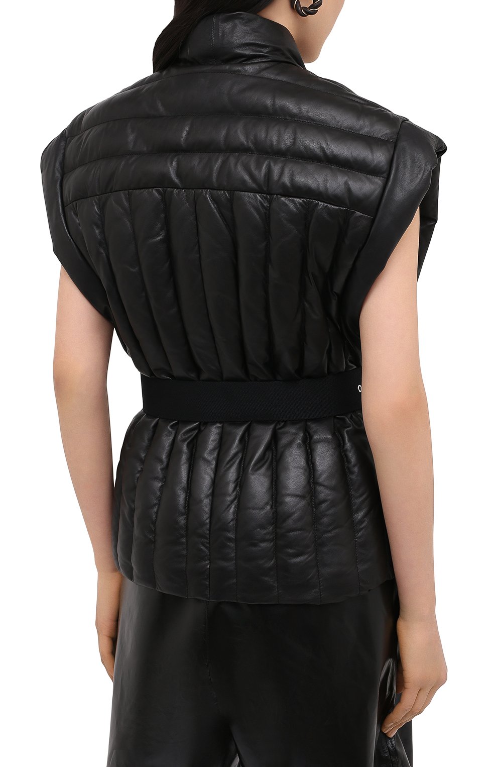 Кожаный жилет ISABEL MARANT, арт. VE1415-20A047I/AJALI, фото 5