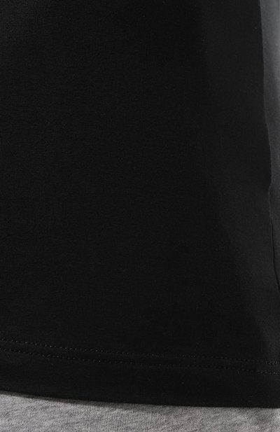 Хлопковая майка HANRO черного цвета по цене 8790 руб., арт. 073087., фото 5 Хлопковая майка HANRO, арт. 073087., фото 5
