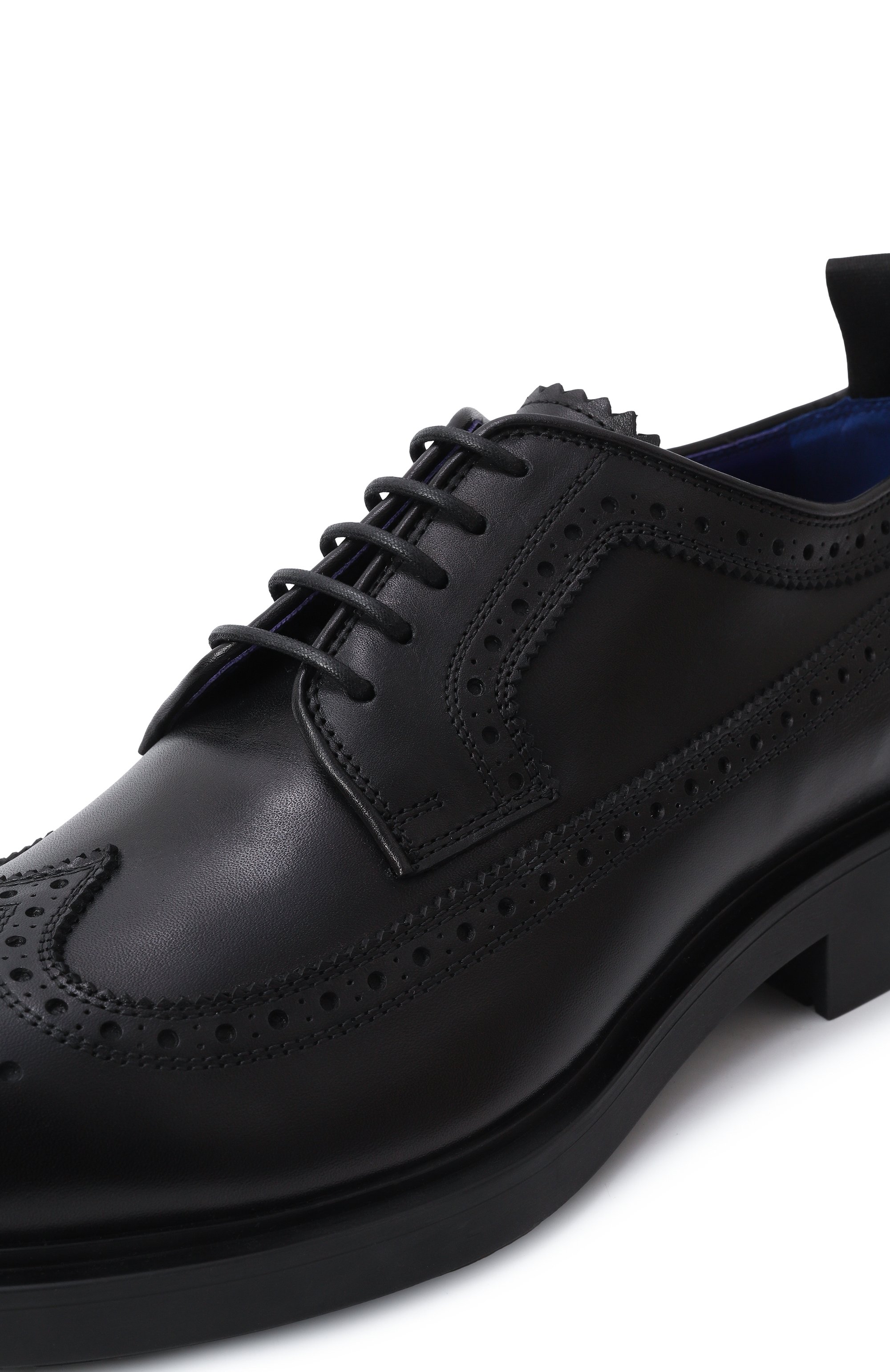 Кожаные дерби BURBERRY, арт. 8101554, фото 7