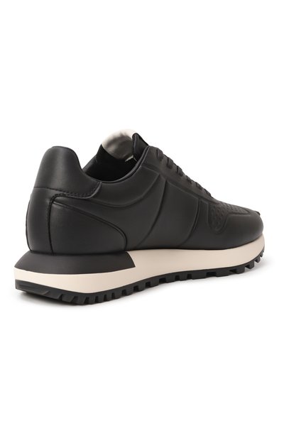 Кожаные кроссовки EMPORIO ARMANI, арт. X4X684/XR323, фото 5