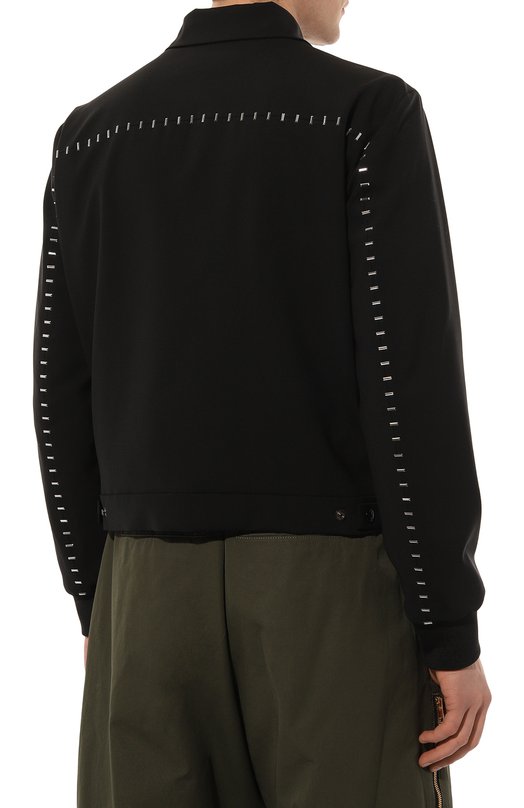 Шерстяная куртка Dsquared2 S74AM1382/S40320 Чёрный  S74AM1382/S40320 Фото 4