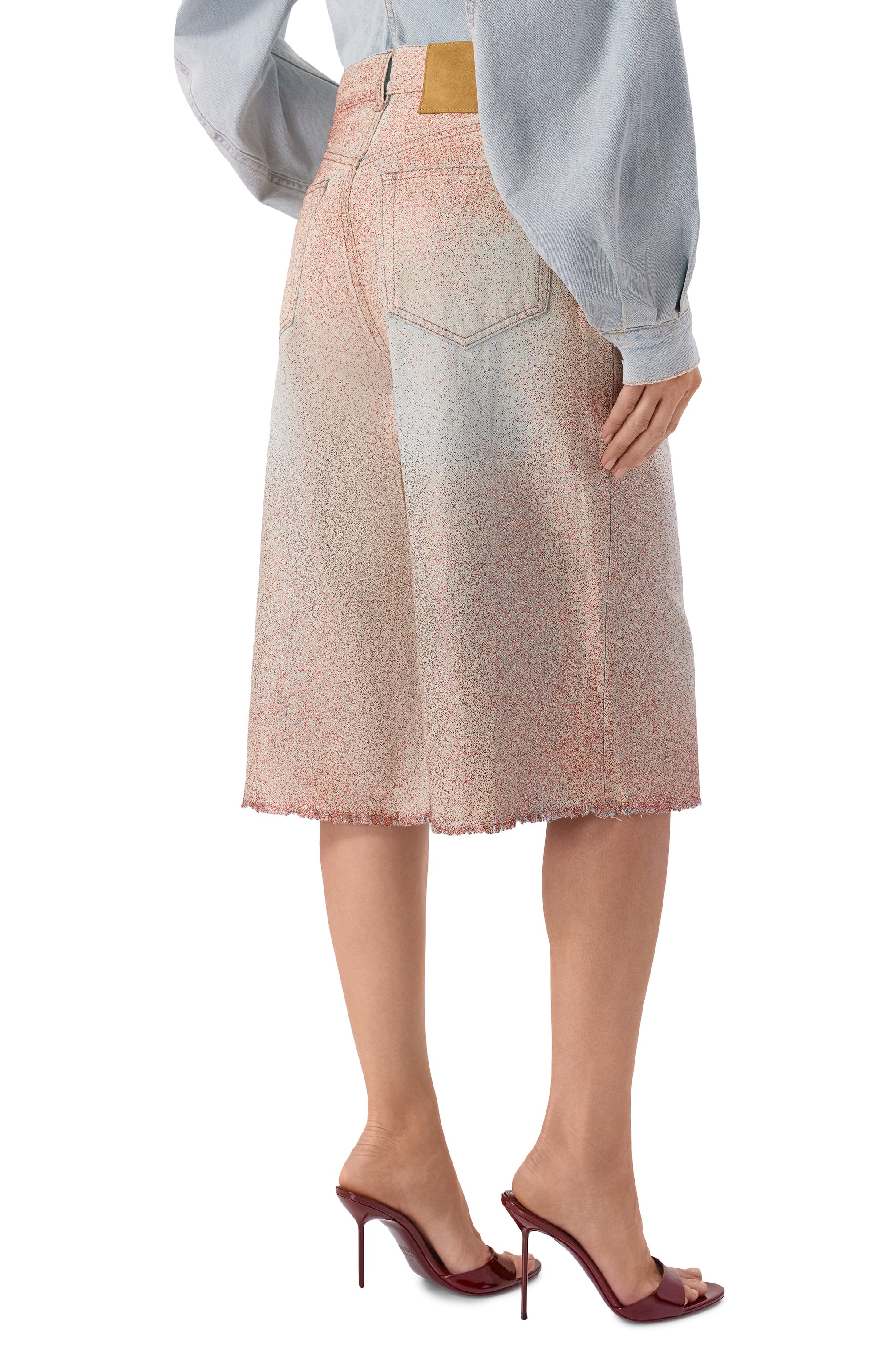 Джинсовые шорты HAIKURE, арт. HEW03350DF144L0918/NEW BECKY GLAM, фото 4