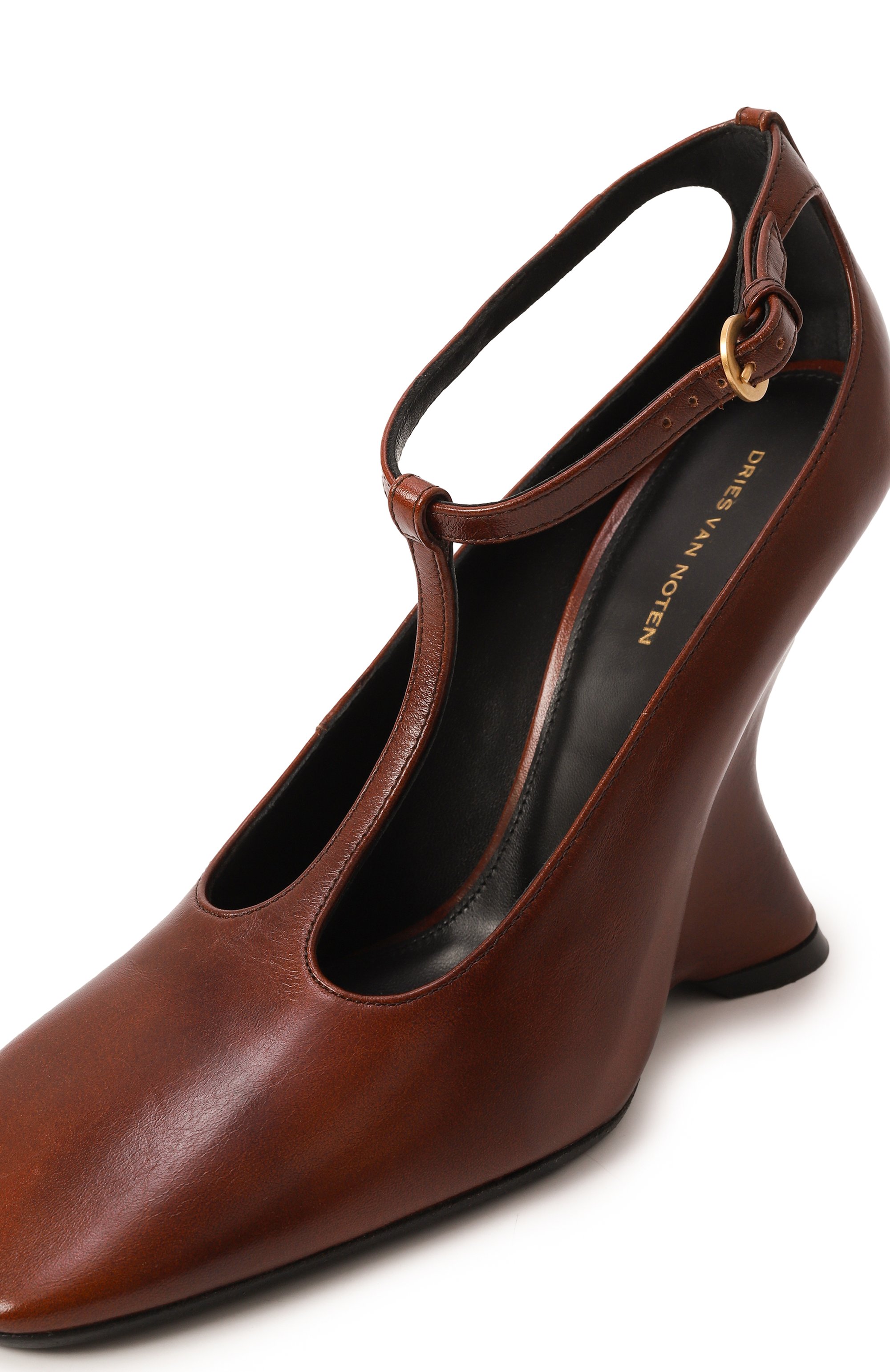 Кожаные туфли DRIES VAN NOTEN, арт. WS242-1414/103, фото 7