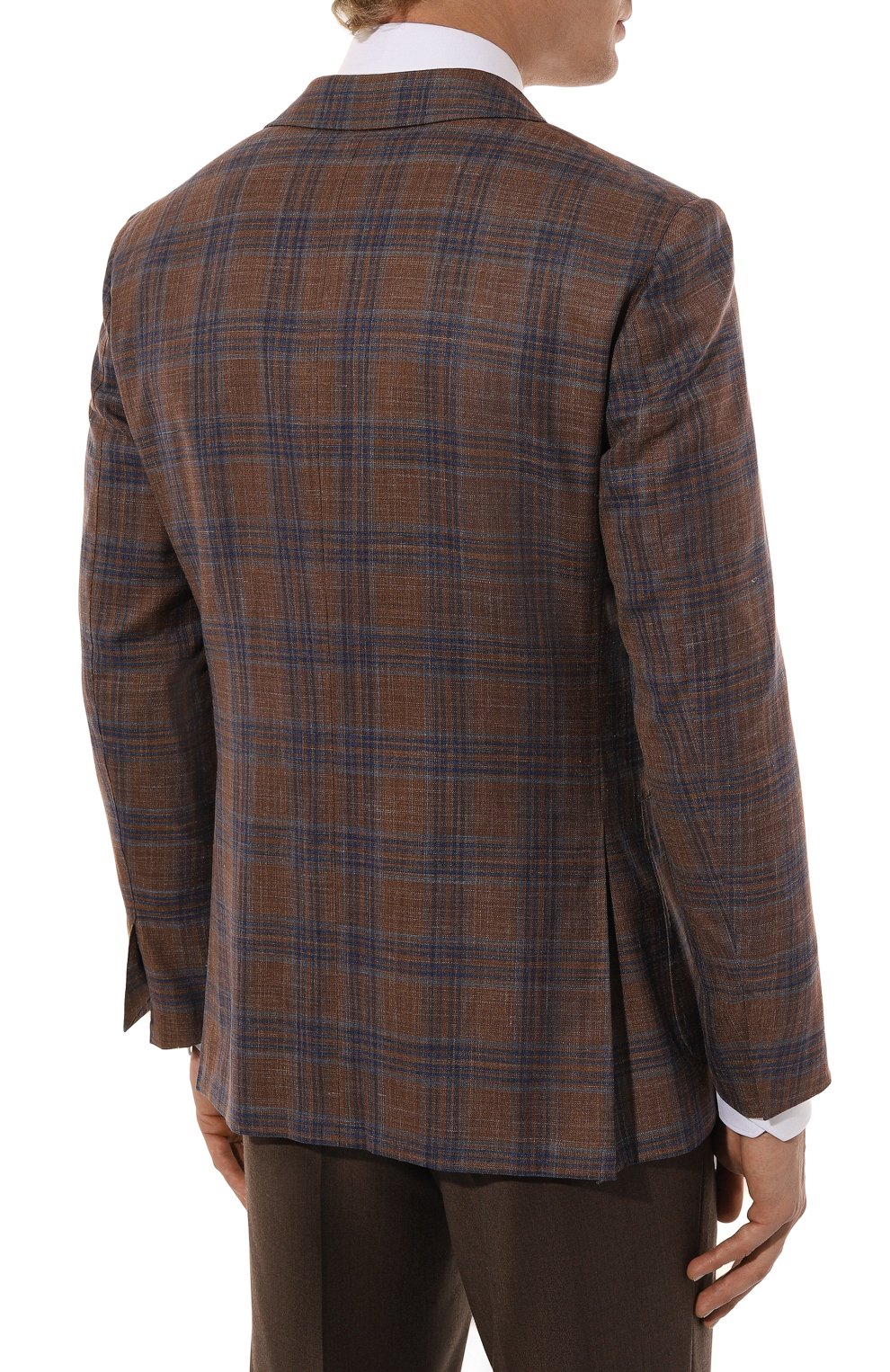 Пиджак из шерсти и шелка ZILLI, арт. MNT-VG2F-2-C6211/M001, фото 6