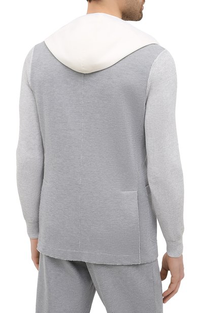 Хлопковый пиджак ELEVENTY PLATINUM, арт. C76GIAC05 TES0C167, фото 4