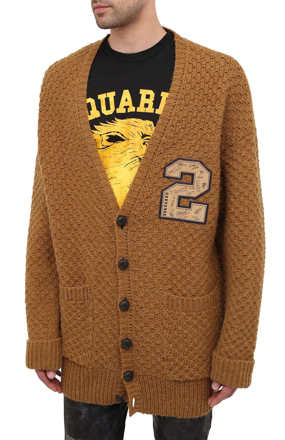 Шерстяной кардиган DSQUARED2, а рт. S74HA1084/S17409, фото 3