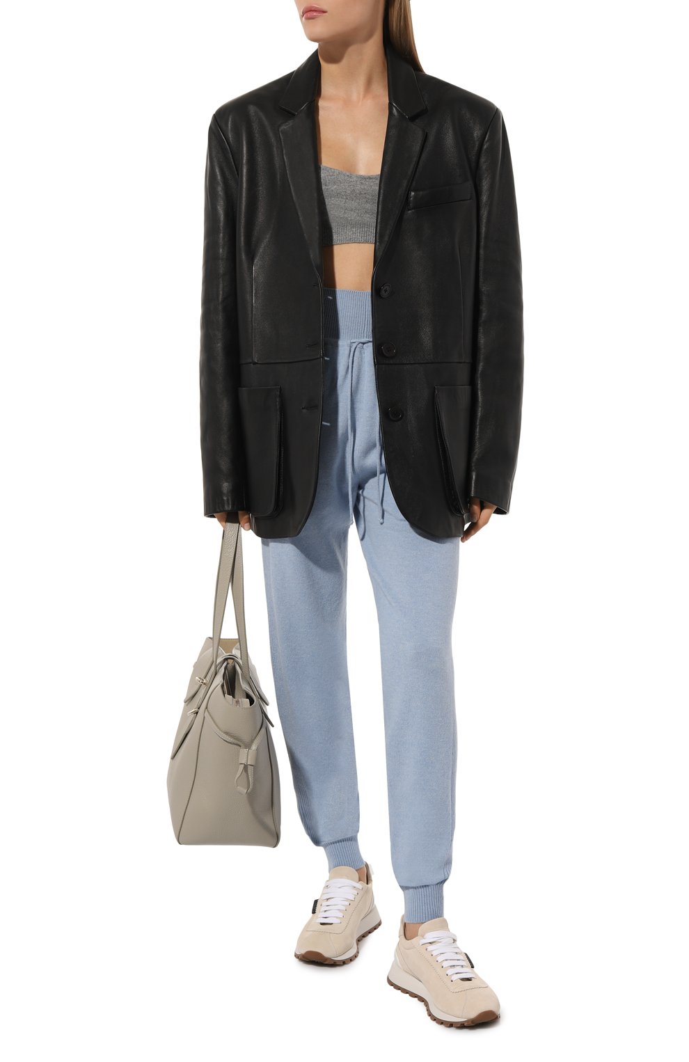 Кашемировые джоггеры FREEAGE, арт. FWW1910613LB, фото 2