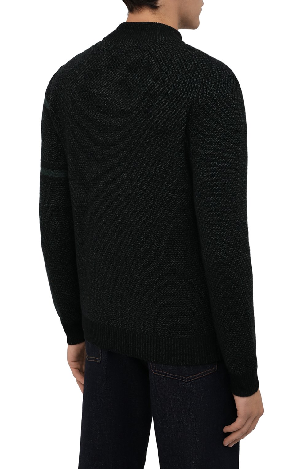 Свитер из шерсти и шелка ZILLI SPORT, арт. MBW-CZ506-PIZS1/ML01, фото 4