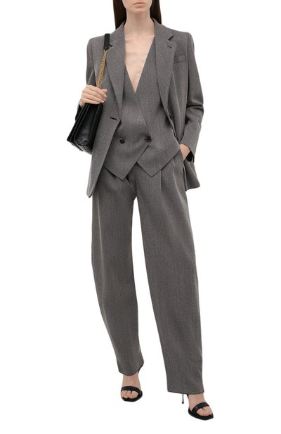 Шерстяные брюки GIORGIO ARMANI, арт. 1WHPP0IH/T02MV, фото 2