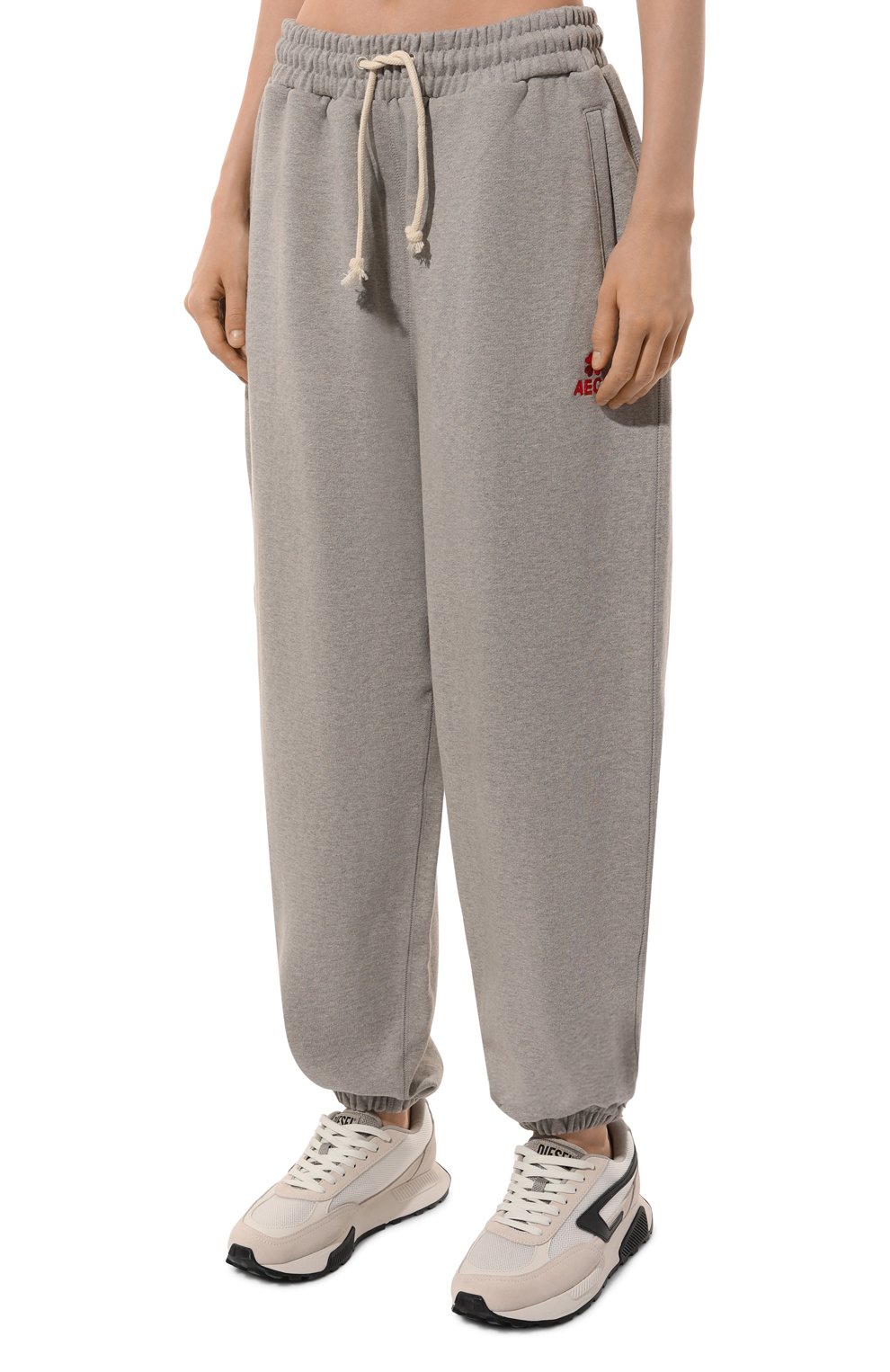 Хлопковые джоггеры AECA WHITE, арт. FWCMFWBDBSLSO006C0, фото 3