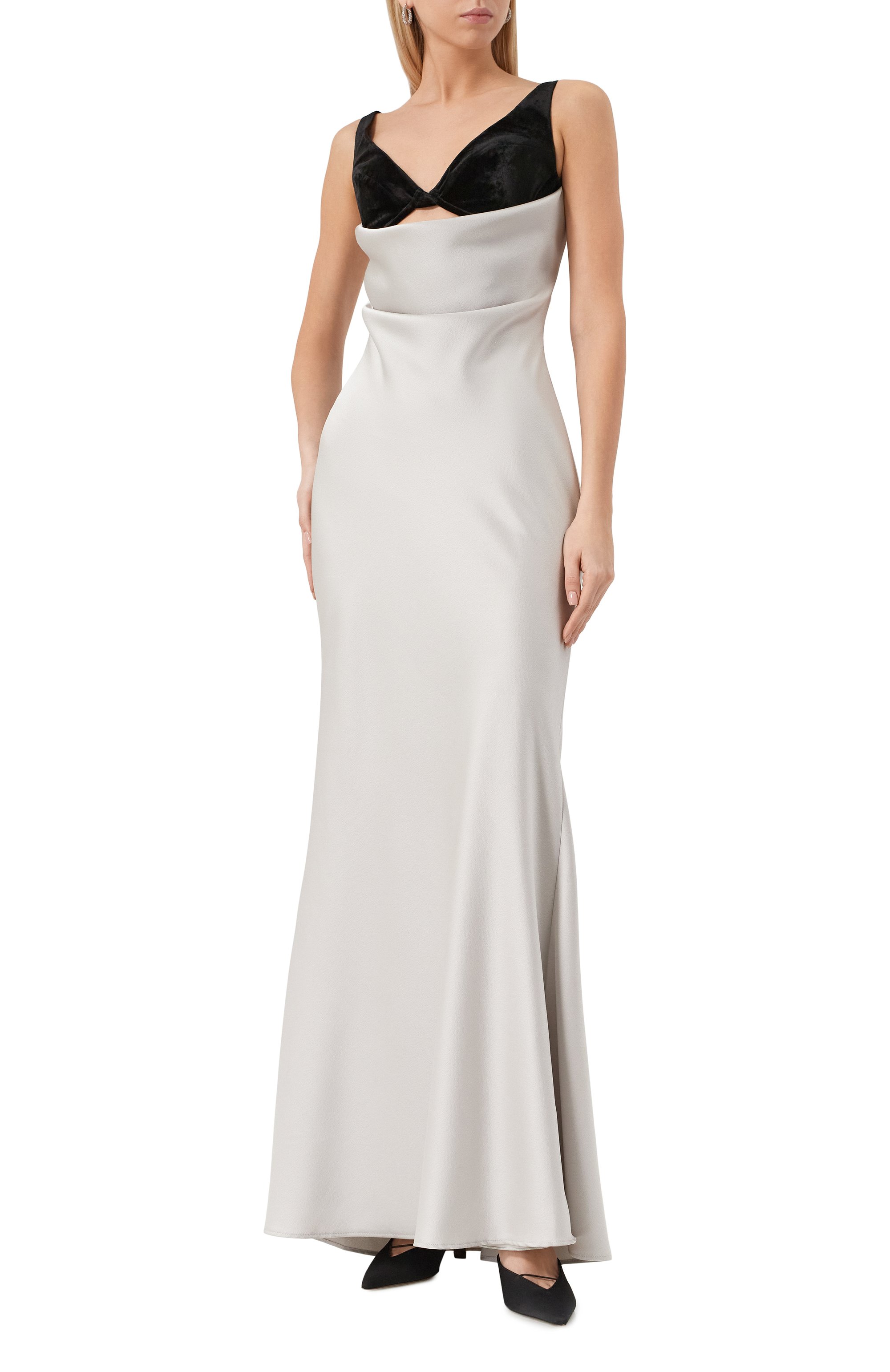 Комбинированное платье RASARIO, арт. RS24F006DX020, фото 3