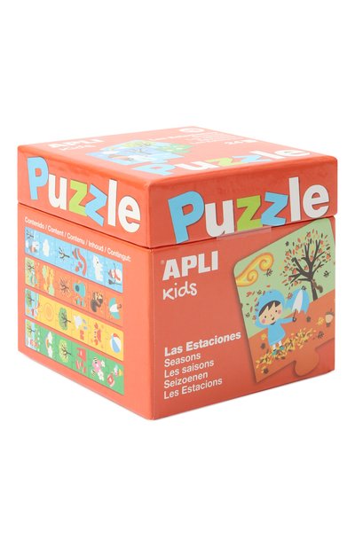 Мини-пазлы времена года APLI KIDS, арт. 13192