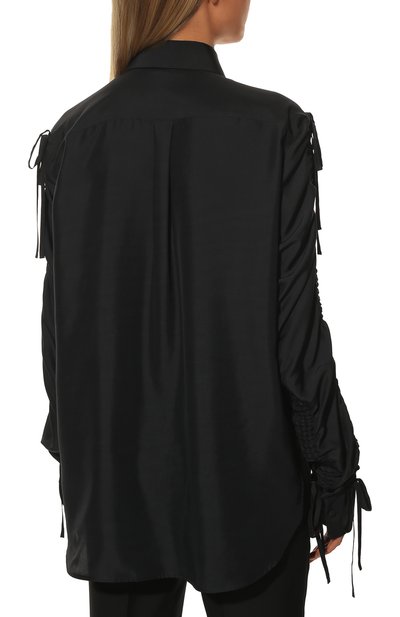Шелковая рубашка DOLCE & GABBANA, арт. F5057T/FU1H0, фото 4