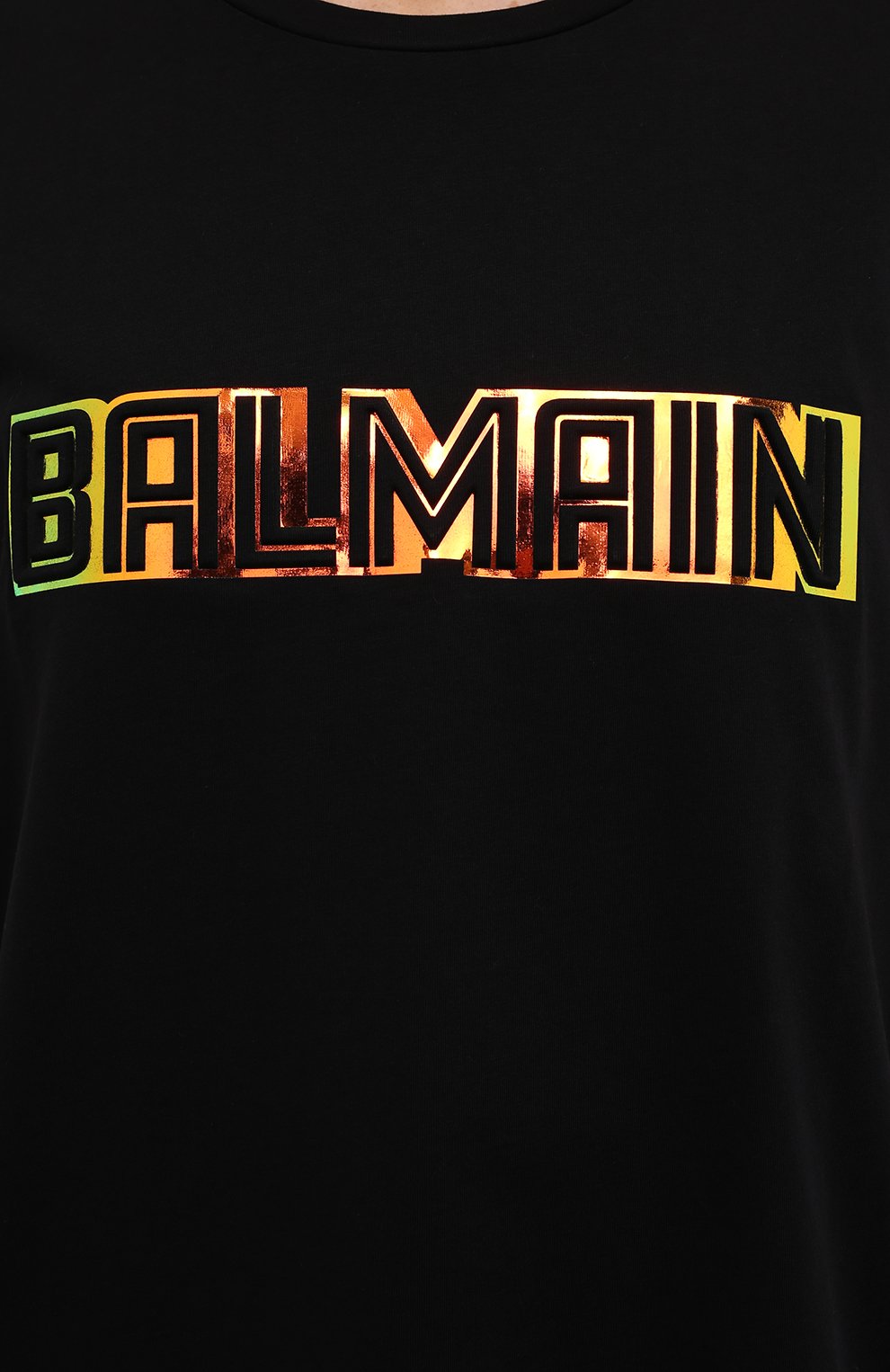 Хлопковая футболка BALMAIN, арт. WF0EF010/B098, фото 5