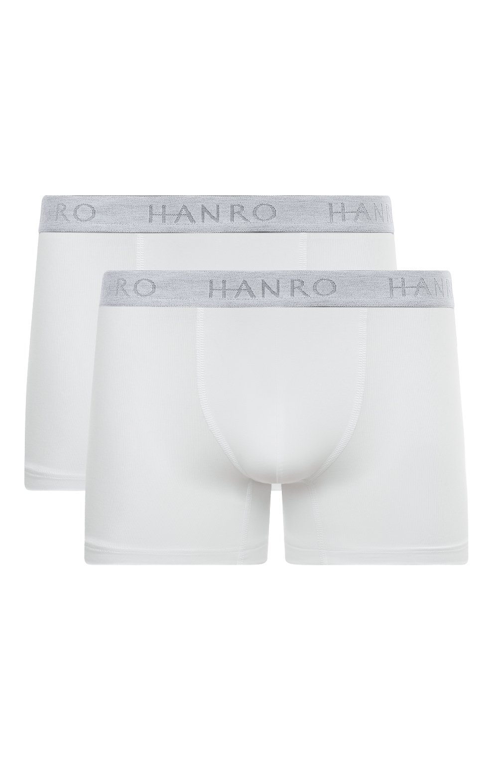 Комплект из двух боксеров HANRO белого цвета по цене 8790 руб., арт. 073078., фото 1 Комплект из двух боксеров HANRO, арт. 073078., фото 1