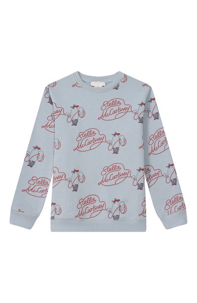 Хлопковый свитшот STELLA MCCARTNEY, арт. TZ4P00