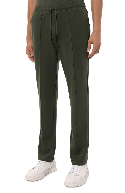 Хлопковые брюки Bogner 18885253 Зелёный  18885253 Фото 3