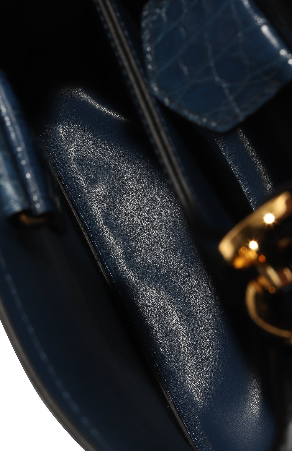 Сумка с отделкой из кожи каймана PRADA, арт. 1BA212-2EVL-F098P-OOO, фото 5