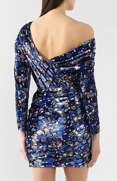 Бархатное платье BALENCIAGA, арт. 556555/TDL73, фото 4