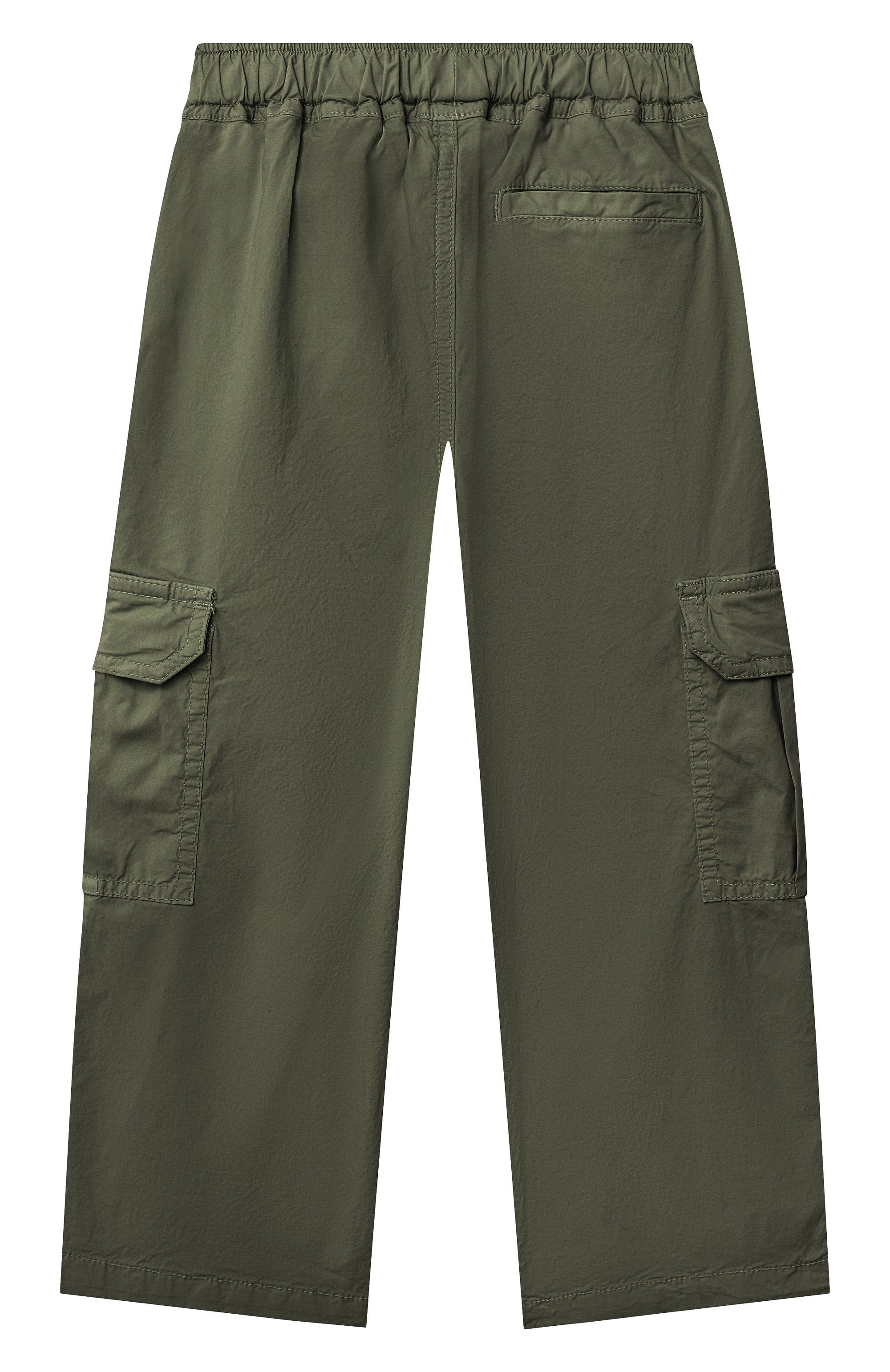 Хлопковые брюки-карго IL GUFO хаки цвета по цене 19250 руб., арт. P25PL444C6035/10A-14A, фото 2 Хлопковые брюки-карго IL GUFO, арт. P25PL444C6035/10A-14A, фото 2