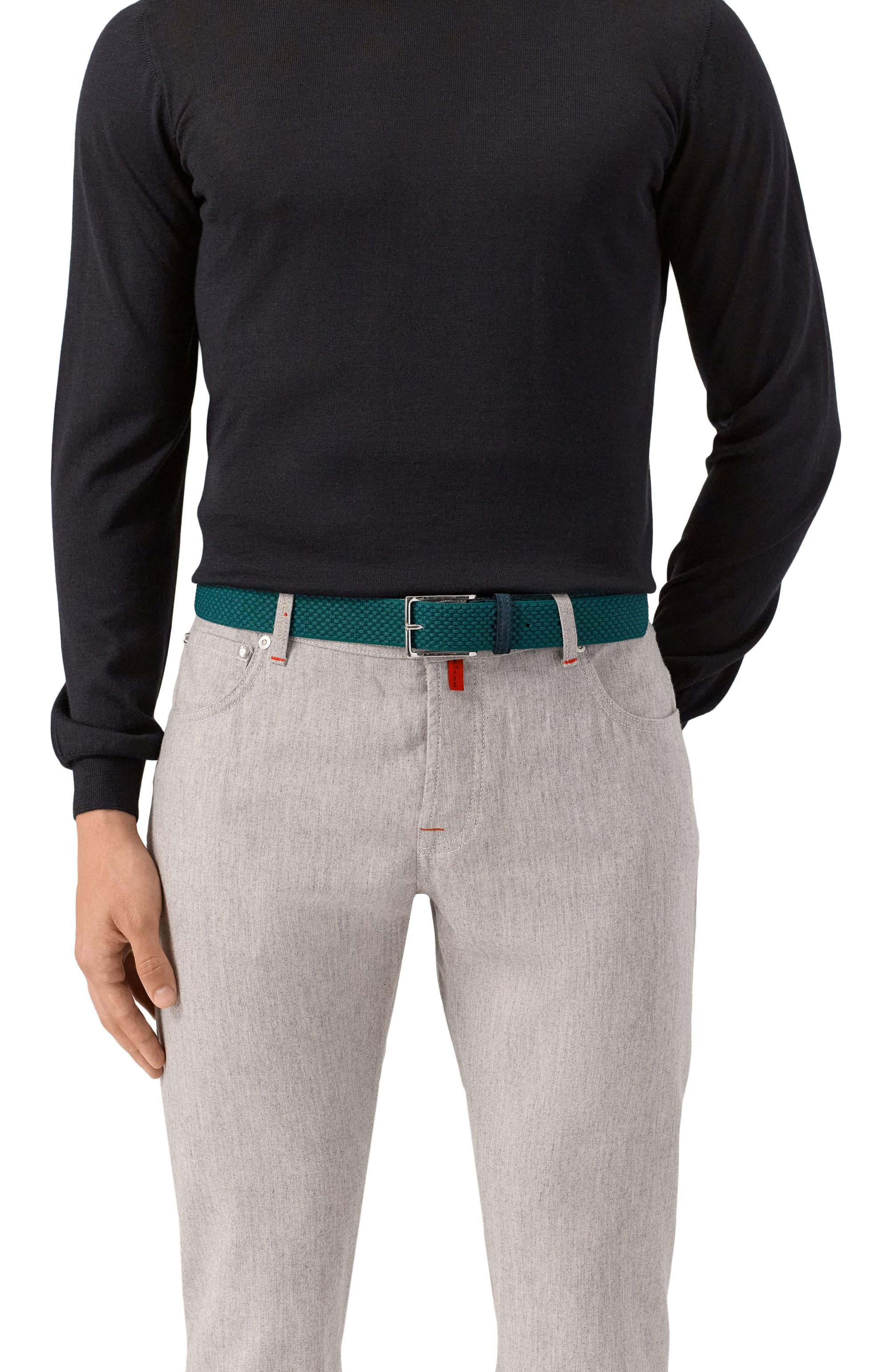 Текстильный ремень KITON, арт. USC5286N0084704, фото 2