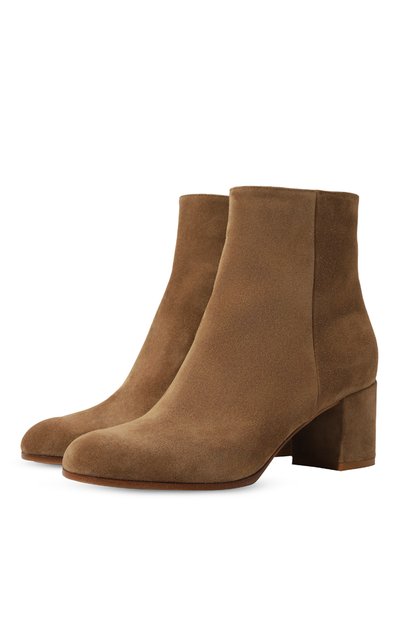 Женские замшевые ботильоны ribbon GIANVITO ROSSI, арт. G72924.60RIC.SUECAML