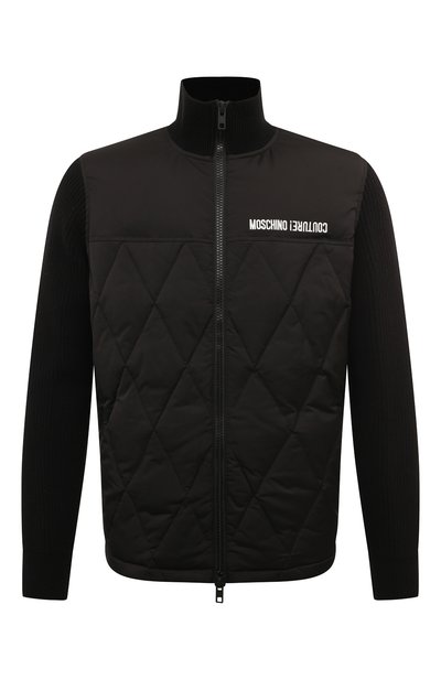 Мужская комбинированная куртка MOSCHINO, арт. A0624/7017