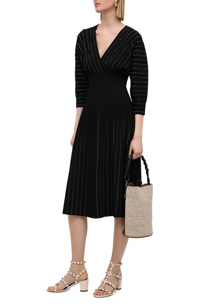 Кожаны е босоножки rockstud VALENTINO, арт. VW2S0491/VBP, фото 2