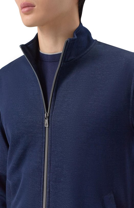 Хлопковая толстовка Capobianco 20M451.BL00._001 Синий  20M451.BL00._001 Фото 5