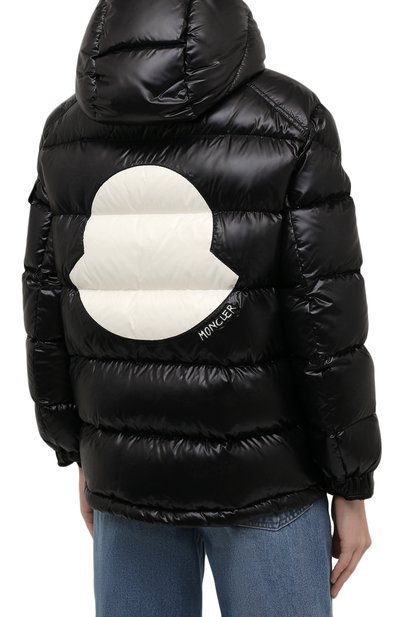 Пуховик fustet MONCLER черного цвета по цене 169000 руб., арт. G2-093-1A000-84-68950, фото 4 Пуховик fustet MONCLER, арт. G2-093-1A000-84-68950, фото 4