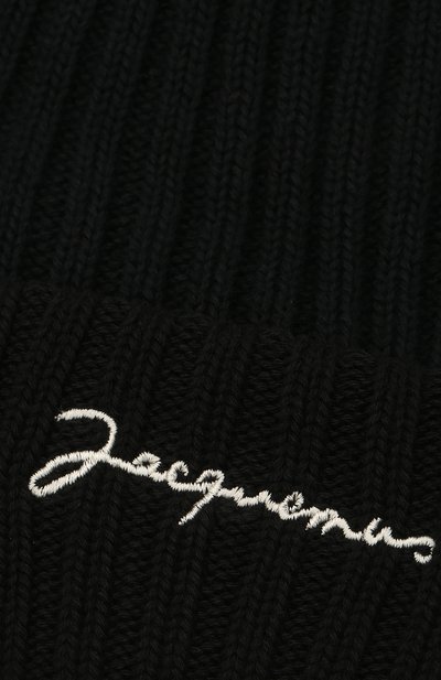 Хлопковая шапка le bonnet JACQUEMUS, арт. 206AC07/514960, фото 3